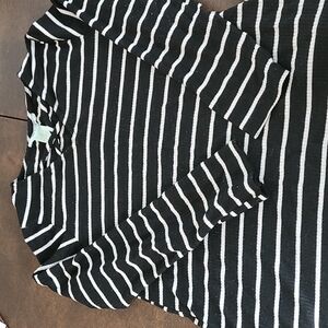 Girls dress Black and white